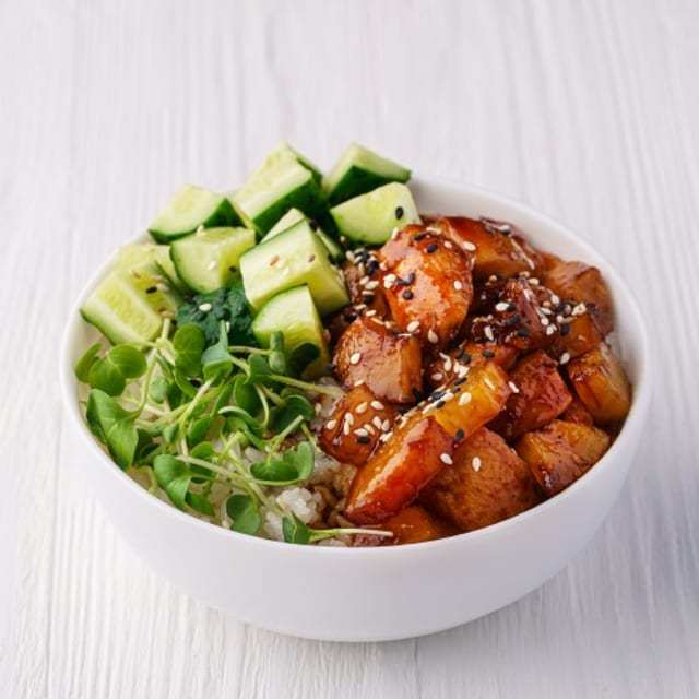 Teriyaki Chicken Bowl.
