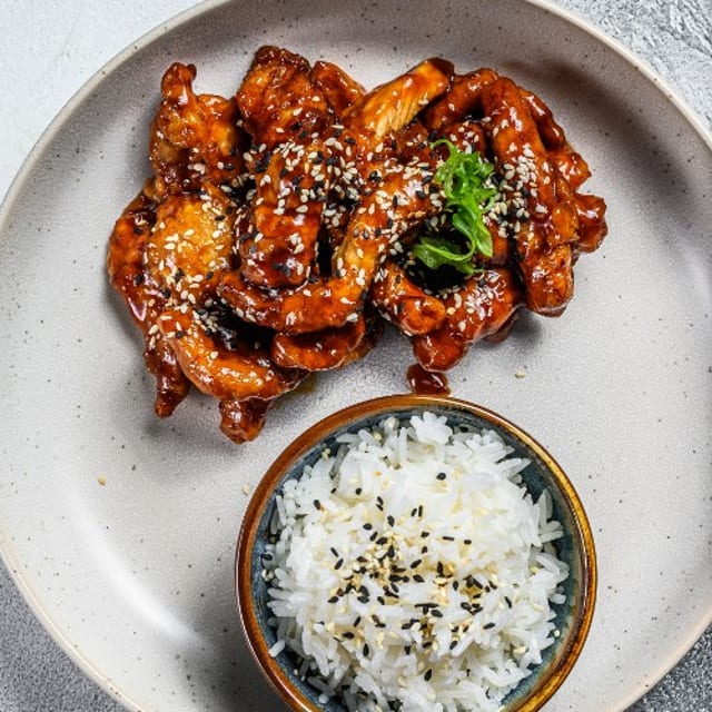 Sesame Chicken.