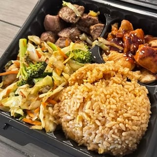 Steak* & Teriyaki Chicken - Dinner