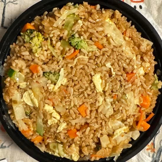 Vegetable Fried Rice.